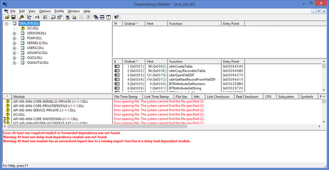 DependencyWalker