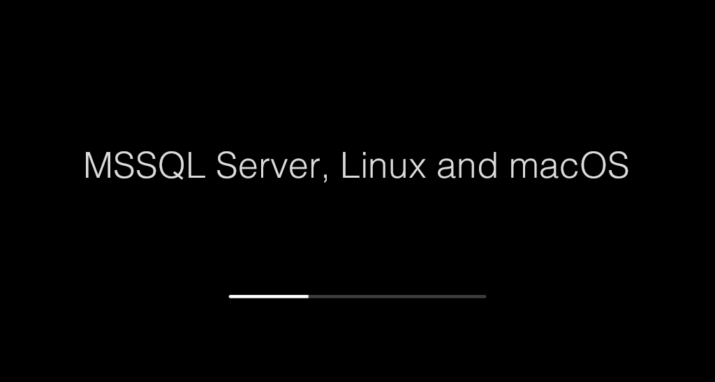 Initial Testing with Microsoft SQL Server on Linux