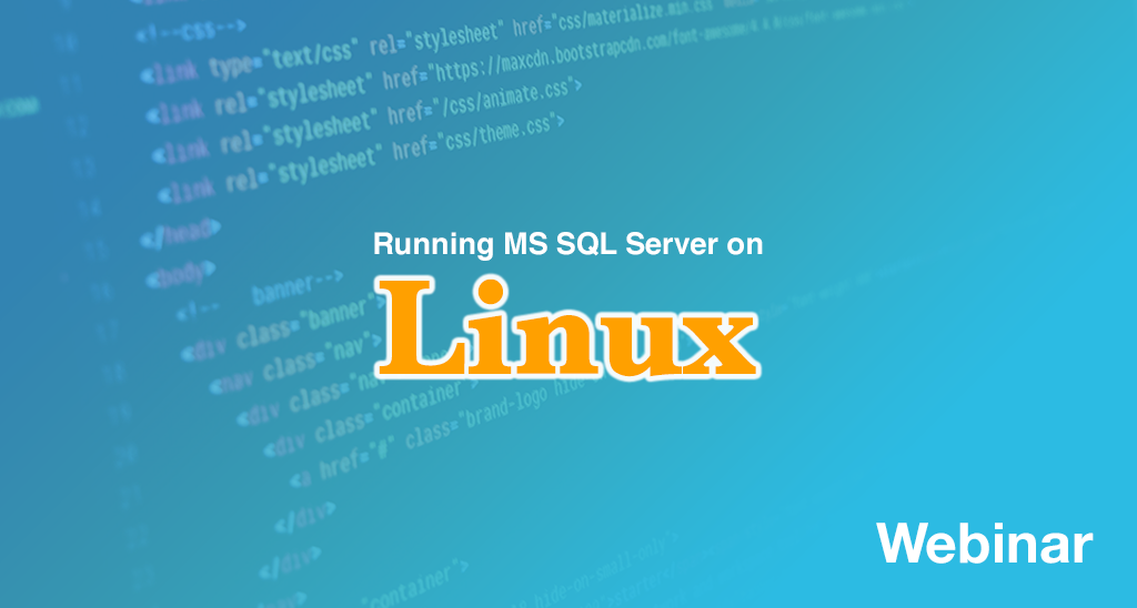 Running Microsoft SQL Server on Linux with Mertech Products [Webinar 35min]